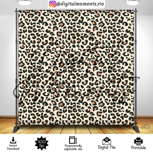 Cheetah Pattern 8x8 Instant, events, print, 8x8, cheetah, backdrop, design, instant