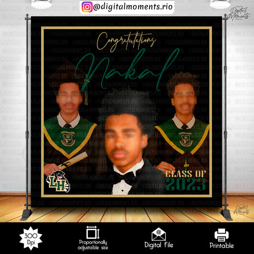 Grad Class Of 2023 Nakal 8x8_66d5c9b2 B2c4 49ca 8710 829e0d4cf0bf, events, custom, graduation, 8x8, backdrop, design