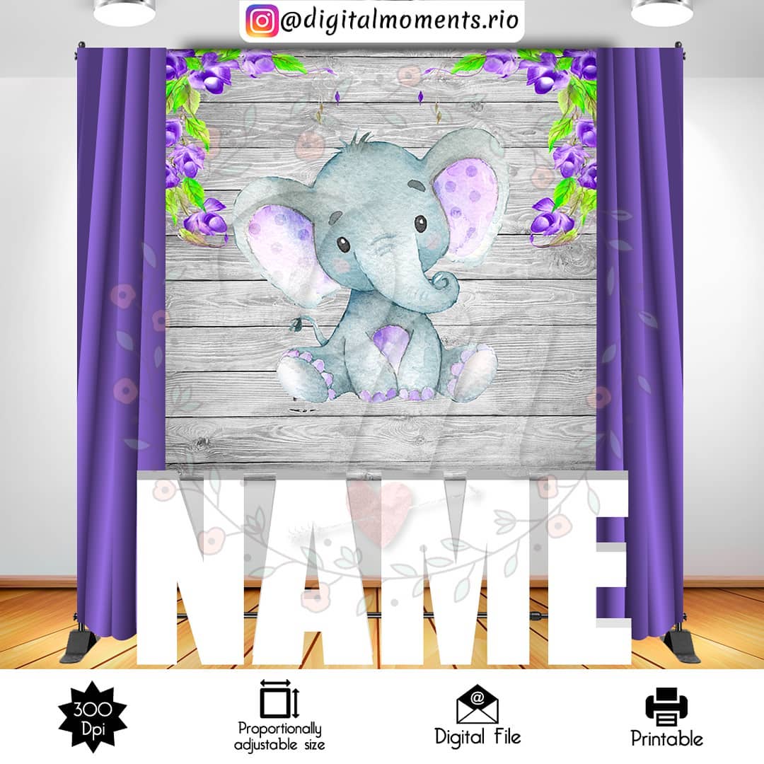11c71b257c9b0d7faf36d5128b4fff55, events, baby, instant, elephant, backdrop, design, 6x6