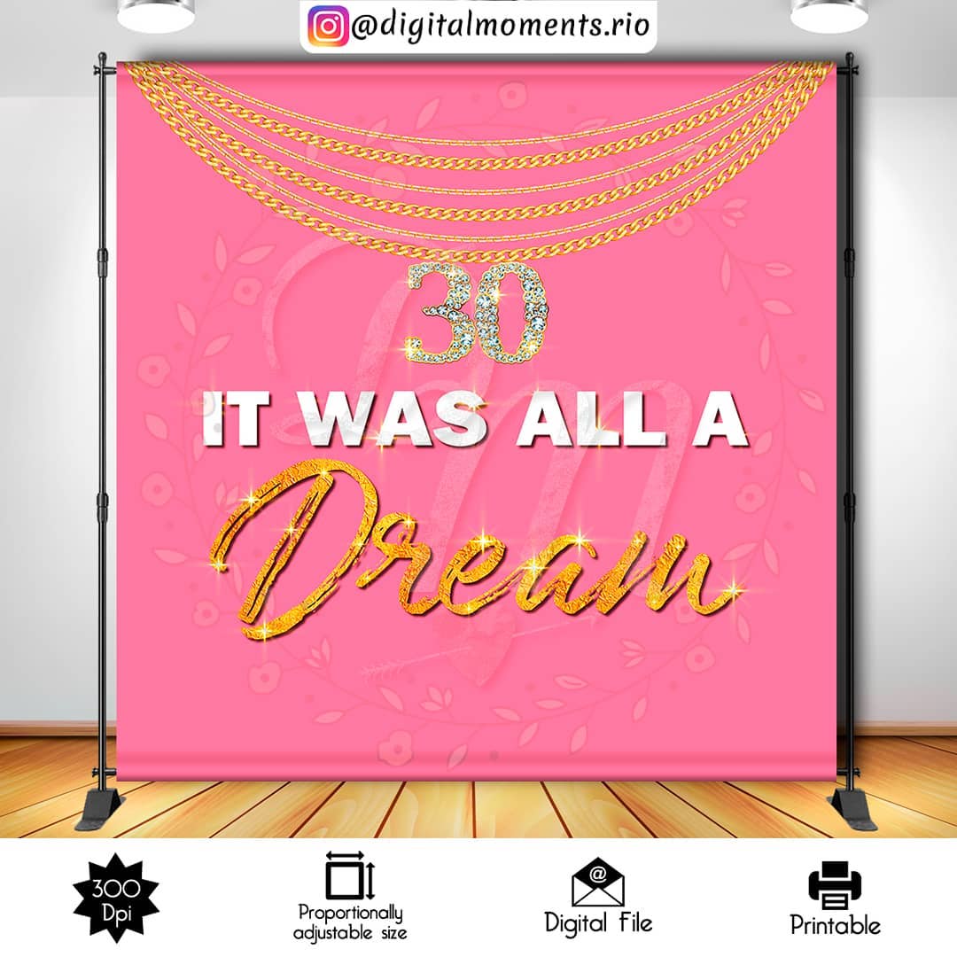 Notorious It Was All a Dream 8x8 Custom Backdrop, Custom Digital File | Digital Download for Events for Events. 8x8, a, all, arts, backdrop,…