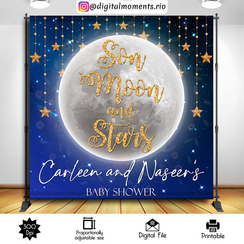 Son_ Moon Stars 8x8, events, custom, son, moon, 8x8, backdrop, stars