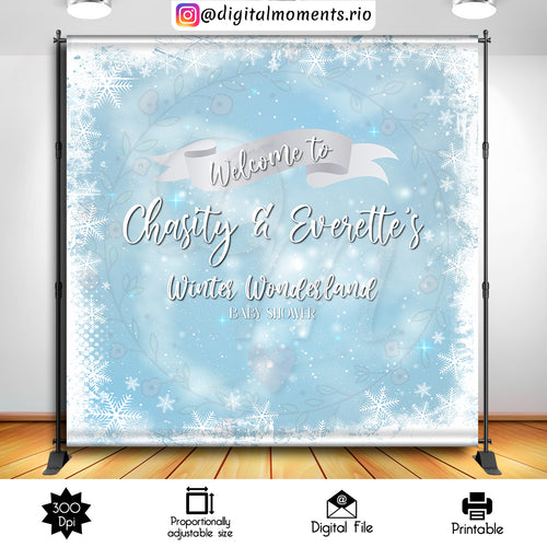 Winter Wonderland   8x8, events, custom, wonderland, 8x8, winter, backdrop