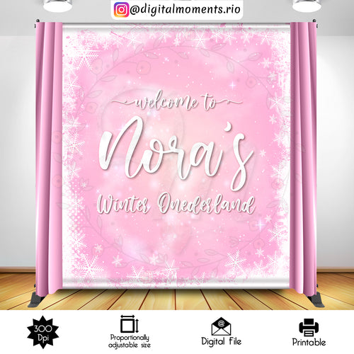 Winter Wonderland Nora 5x7, events, custom, wonderland, 5x7, winter, backdrop