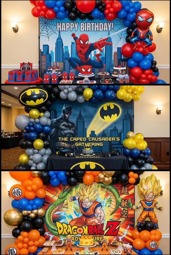 5 Epic Action & Anime Birthday Party Themes (2026) | DIY Decor Ideas