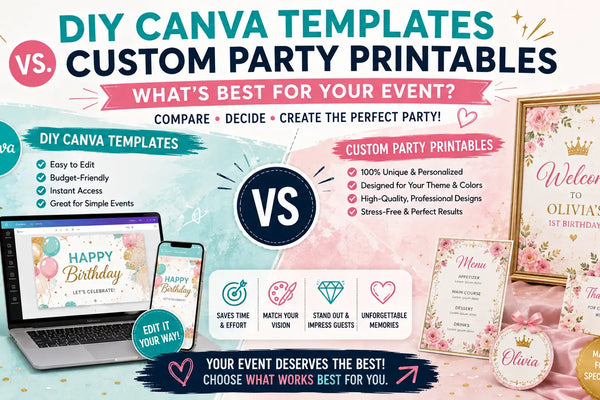 5 Reasons "Done-For-You" Custom Printables Beat DIY Canva Templates