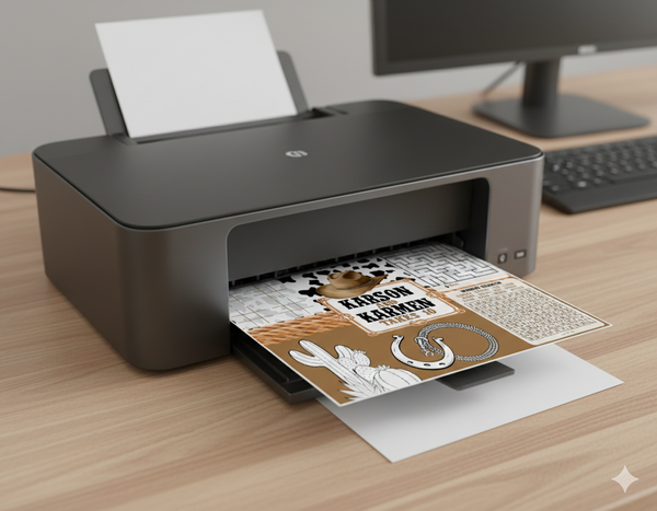 How to Print Your Digital Designs at Home (Beginner-Friendly Guide December 2025)