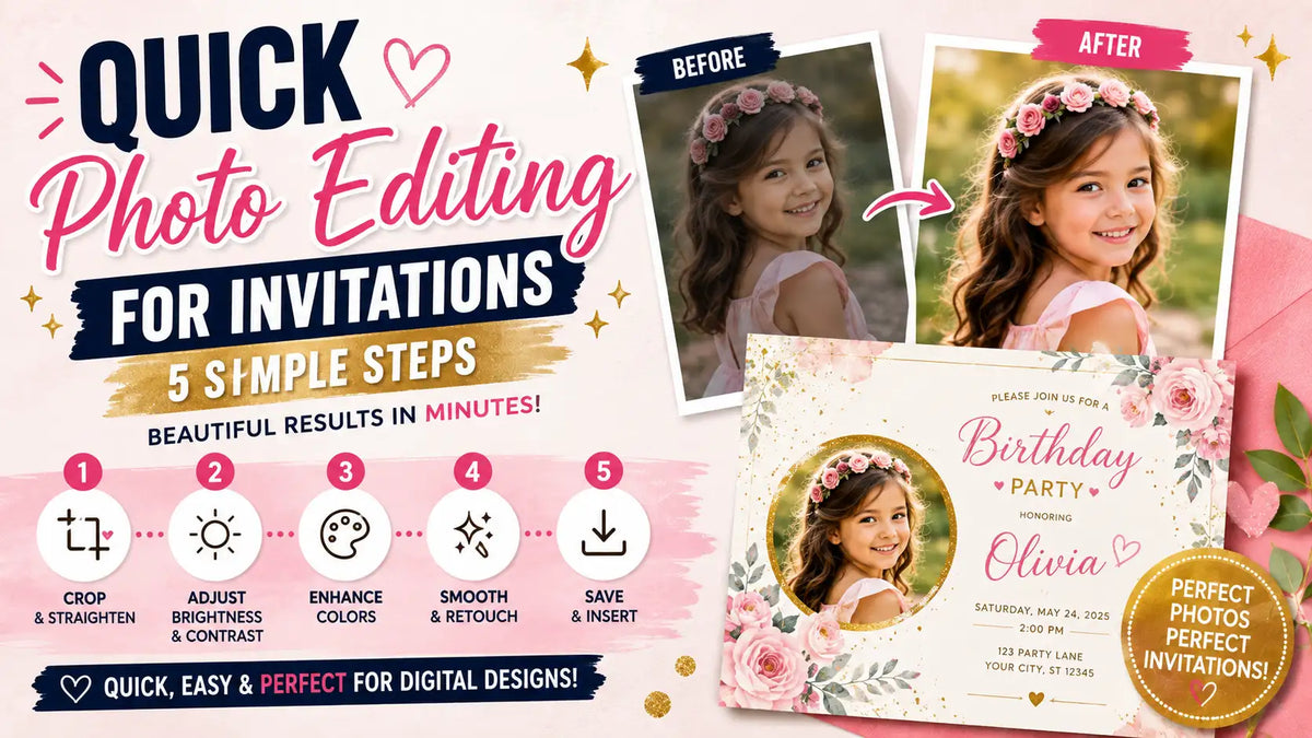 Before and after portrait editing