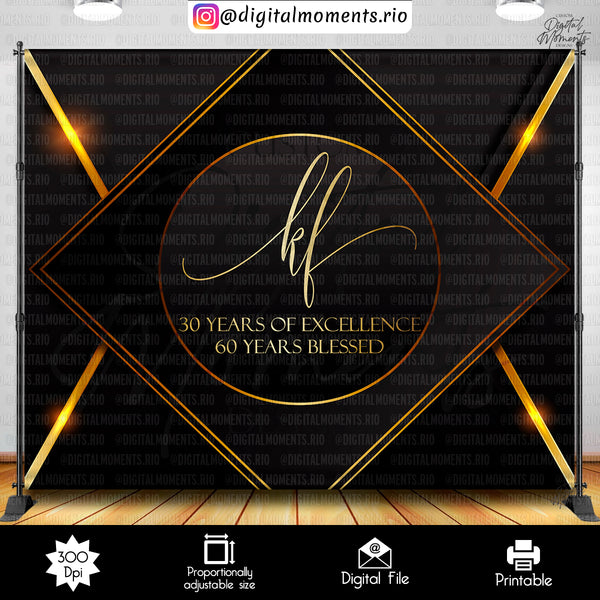 RETIREMENT 10x8 Custom Backdrop, Custom Digital File | Digital Download for Events for Events. 10x8, arts, backdrop, backdrop-sign, celebrat…