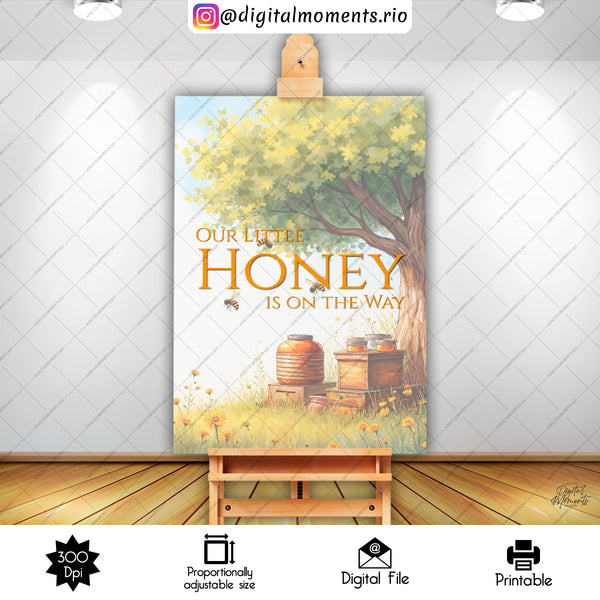 Beehive 24x36 Welcome Sign Custom Design, Custom Digital File | Digital Download for Events for Events. 24x36, arts, beehive, celebration, c…
