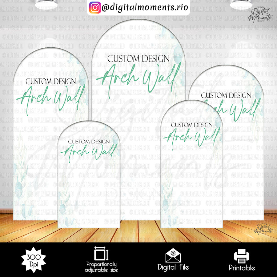 Custom Arch or Panel Design for Events - Digital File | Custom Digital Download for Kids Party or Event