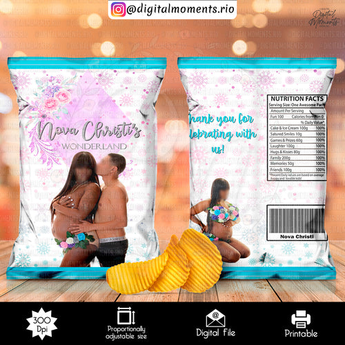 Christi Wonderland Chipbag, events, custom, wonderland, bag, winter, design, chip