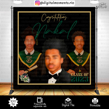Grad Class Of 2023 Nakal 8x8_66d5c9b2 B2c4 49ca 8710 829e0d4cf0bf, events, custom, graduation, 8x8, backdrop, design
