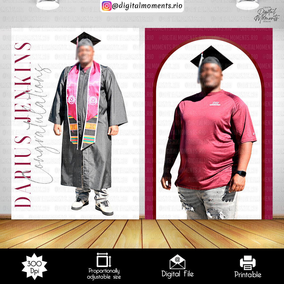 Graduation Panel Wall - Panel - Graduation