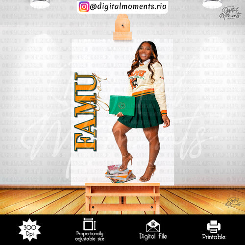 Graduation 24x36 Welcome Sign Custom Design, Digital file only | Digital Download for Events