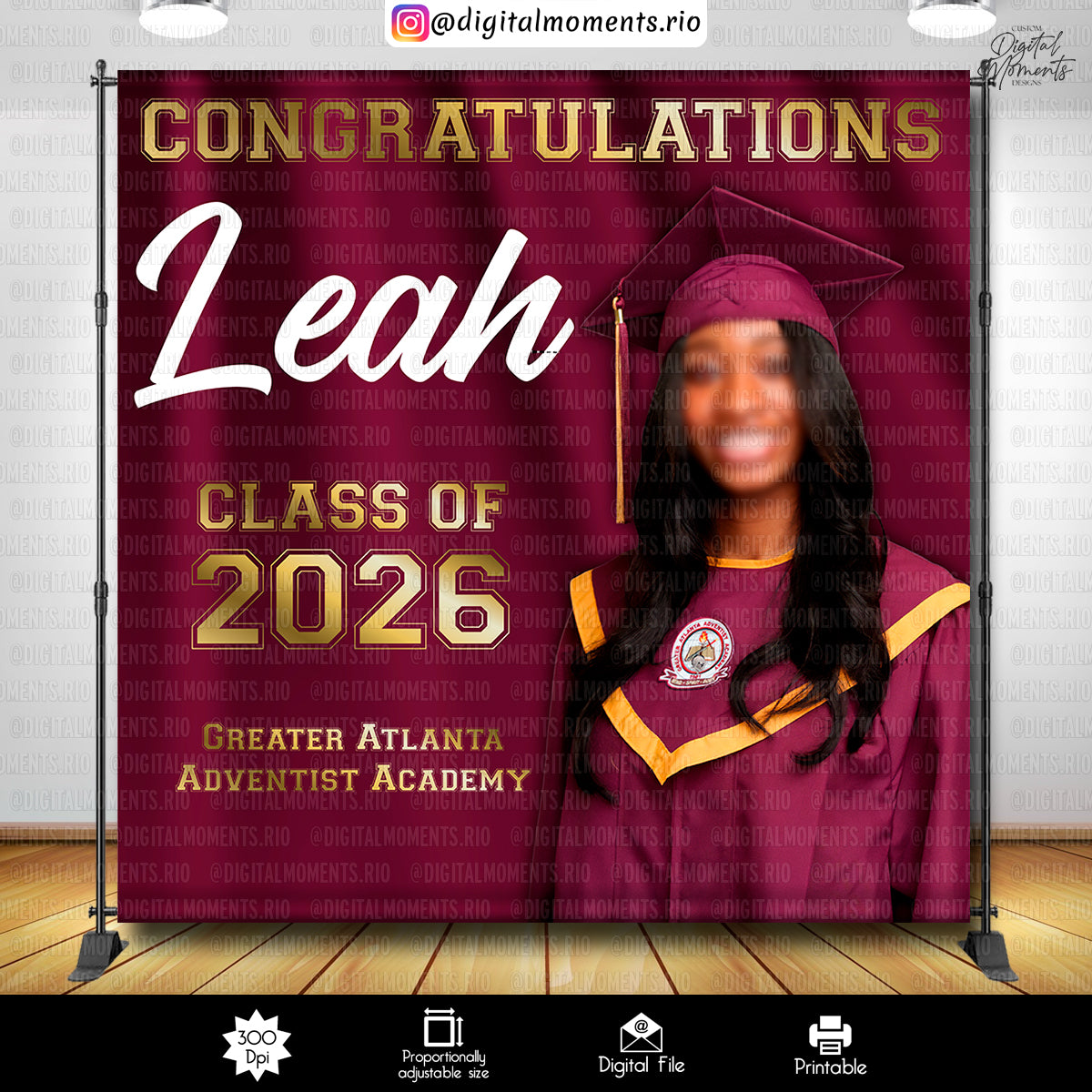 Graduation - Backdrop - Graduation