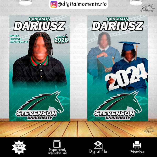 Graduation Panel Wall Custom Design, Custom Digital File | Digital Download for Events for Events. arts, backdrop, backdrop-sign, celebratio…