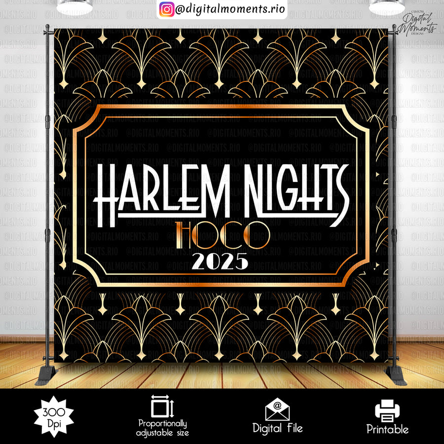 Great Gatsby 8x8 Custom Backdrop Custom Backdrop with picture, Digital file only | Custom Digital Download