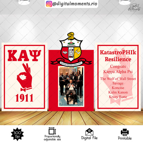 Diseño de Arco o Panel Personalizado para Eventos - Archivo Digital