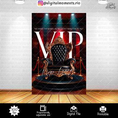 VIP Room Panel Wall - Panel - Baby Shower