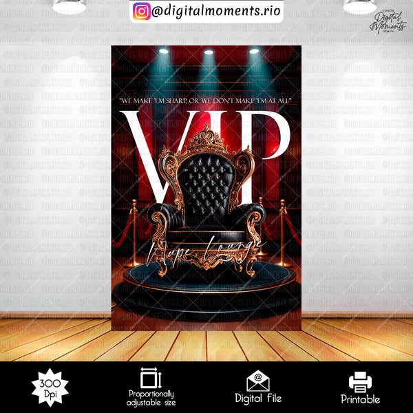 VIP Room Panel Wall Custom Design, Custom Digital File | Digital Download for Events for Events. arts, backdrop, backdrop-sign, celebration,…