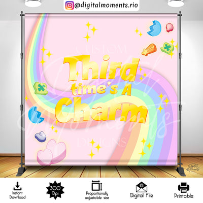 Lucky Charms - Backdrop - Birthday - Instant Download