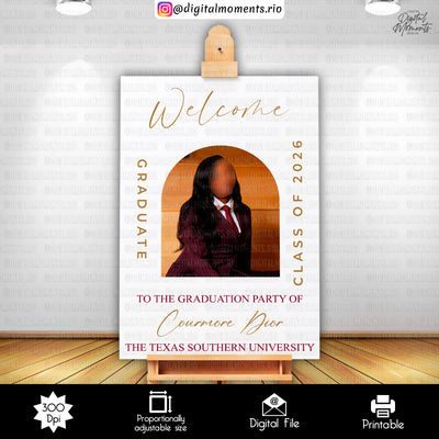 Graduation - Welcome Sign - Graduation