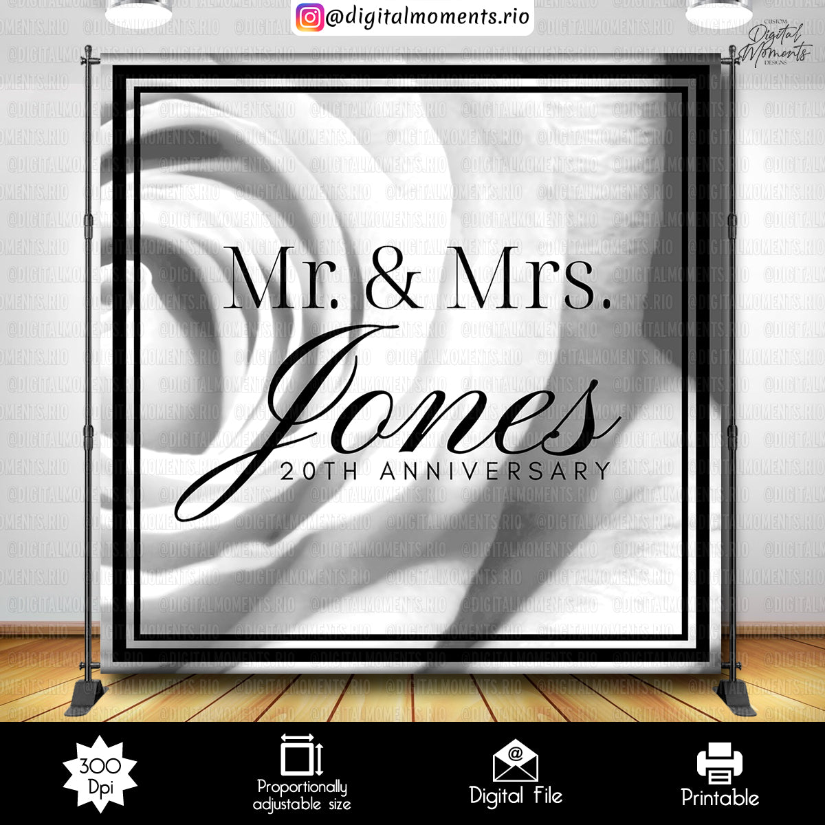 Floral - Backdrop - Wedding