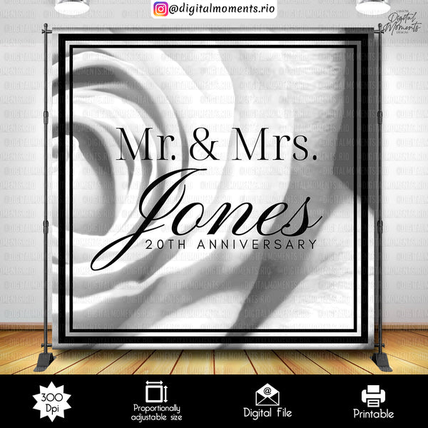 Floral - Backdrop - Wedding