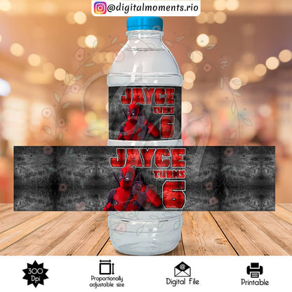 1fa135392605068731031e15f87fba1c, events, bottle, custom, deadpool, water, label