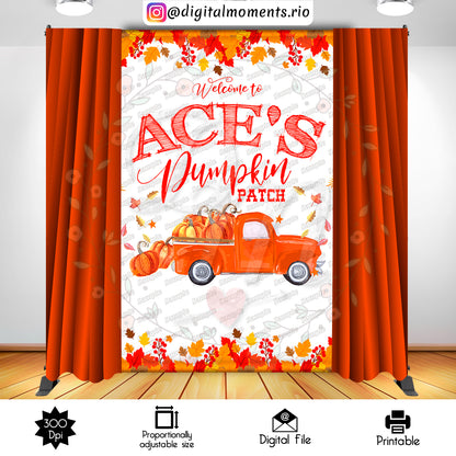Aboboras 4x6 2, events, pumpkin, custom, patch, backdrop, 5x8