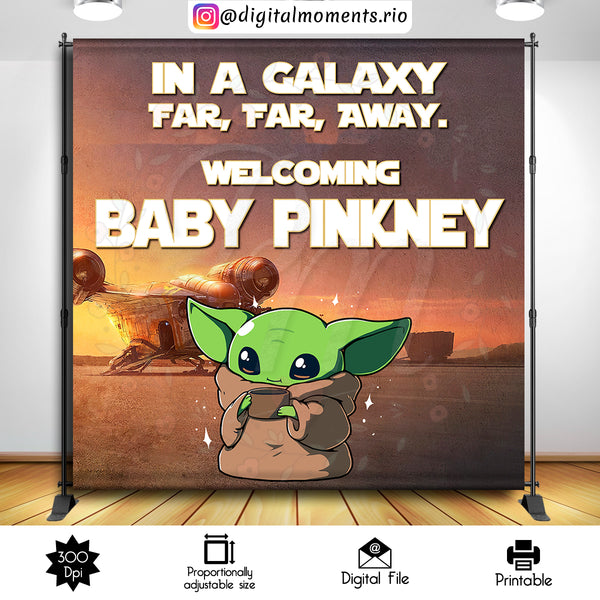 Baby Yoda 8x8 Custom Backdrop, Custom Digital File | Digital Download for Events for Events. 8x8, arts, baby, backdrop, backdrop-sign, celeb…