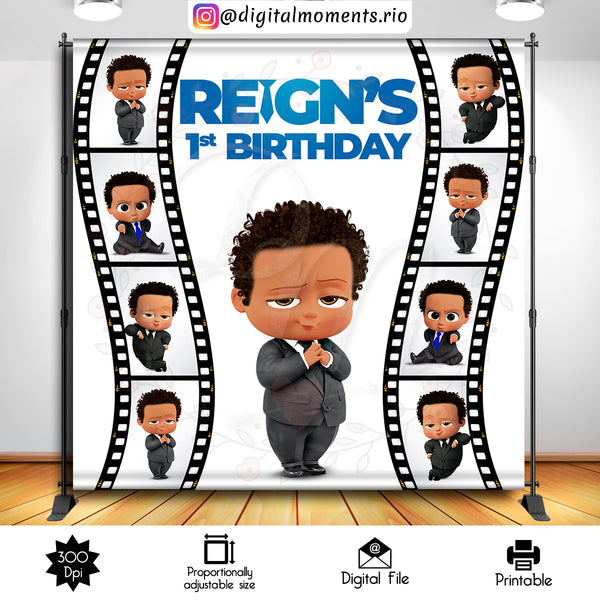 Boss Baby 8x8 Custom Backdrop, Custom Digital File | Digital Download for Events for Events. 8x8, arts, baby, backdrop, backdrop-sign, boss,…