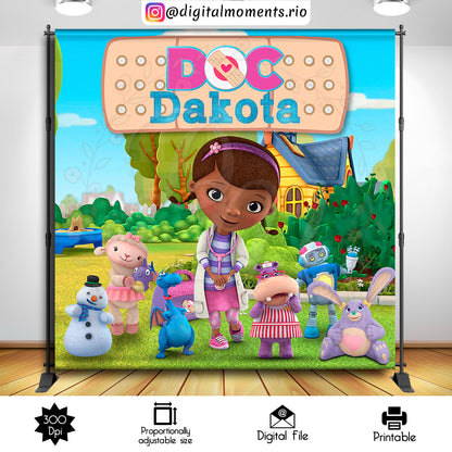 Doc Mcstuffing   4x4, events, doc, mcstuffing, custom, 8x8, backdrop