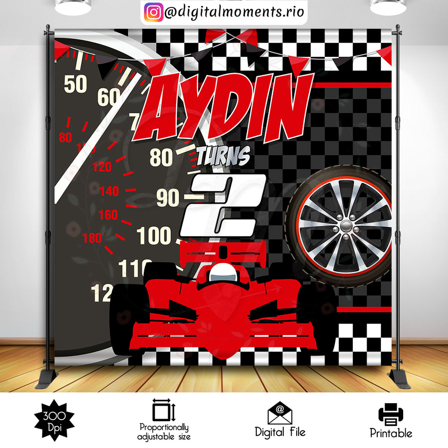 Fast and Curious 8x8 Custom Backdrop, Digital file only | Custom Digital Download for Kids Party or Event