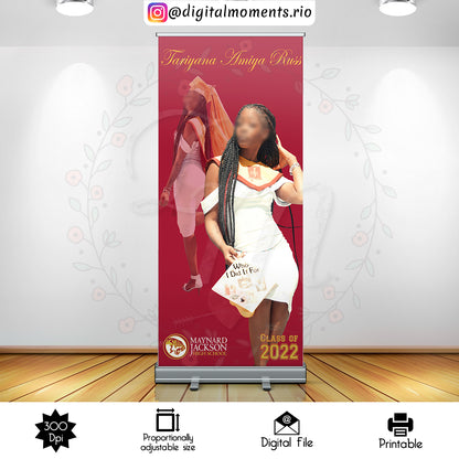 Custom Retractable Banner Design - Digital File