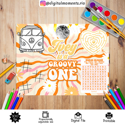 Custom Activity Sheet Design for Kids - Digital File