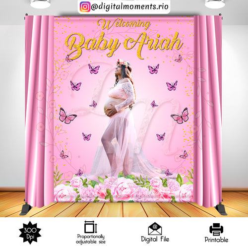 Garden 6x8, events, custom, garden, picture, backdrop, 6x8, enchanted, instant