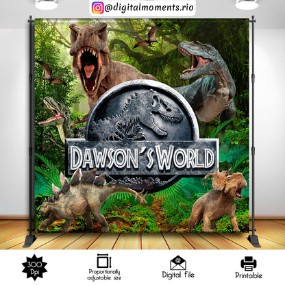 Jurassic Park Dawnson 8x8_cd532459 D611 4db7 8c43 7e1aca472e0c, events, custom, 8x8, park, backdrop, jurassic