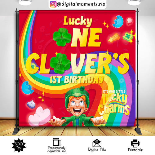 Lucky Charms 8x8, events, charms, lucky, custom, 8x8, backdrop