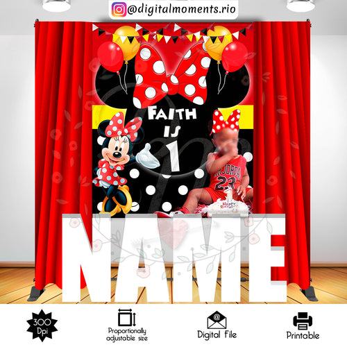 Minnie 5x6, events, minnie, custom, 5x6, picture, backdrop