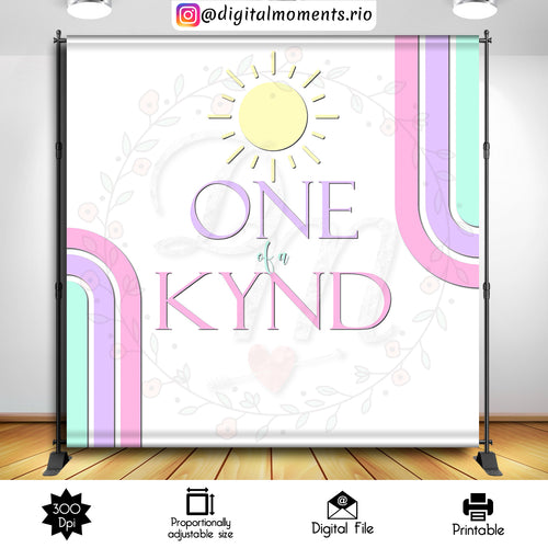 Rainbow Archs 8x8, events, rainbow, custom, 8x8, backdrop, pastel