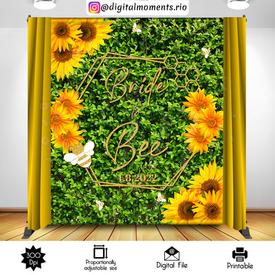 Sunflowers - Backdrop - Birthday