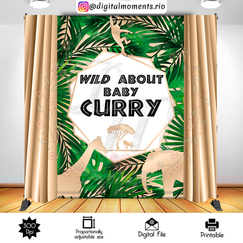 Safari 6x8 Custom Backdrop, Digital file only