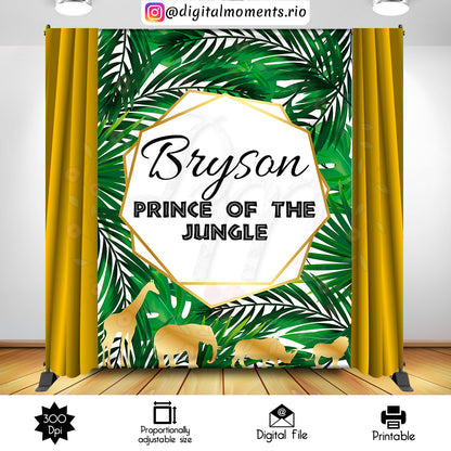 Safari 6x8 Bryson, events, custom, safari, backdrop, 6x8