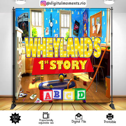 Toy Story 8x8, events, toy, custom, story, 8x8, backdrop