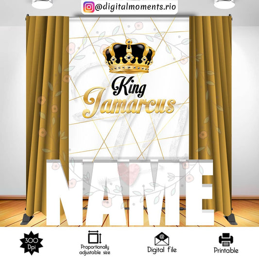 Fondo personalizado King 5x6, solo archivo digital